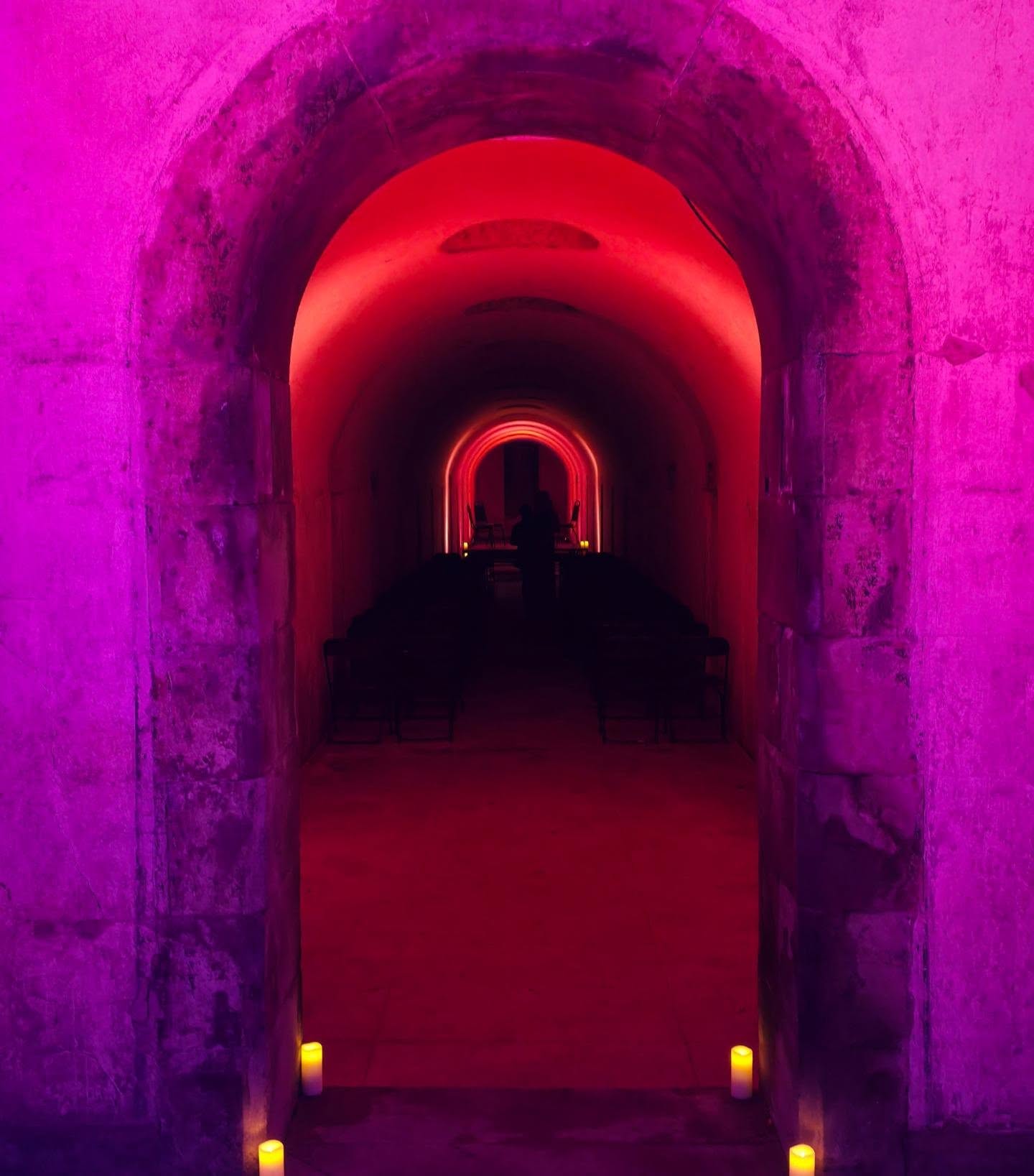 Walked through @historicgreenwood and down into the catacombs for an amazing concert with @deathofclassical 

NYC never fails for an interesting night!