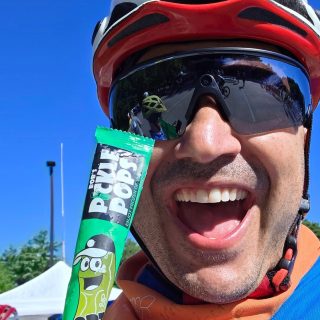 This weekend I was fueled by @bobspicklepops during the @bike_ms Cape Cod Getaway!