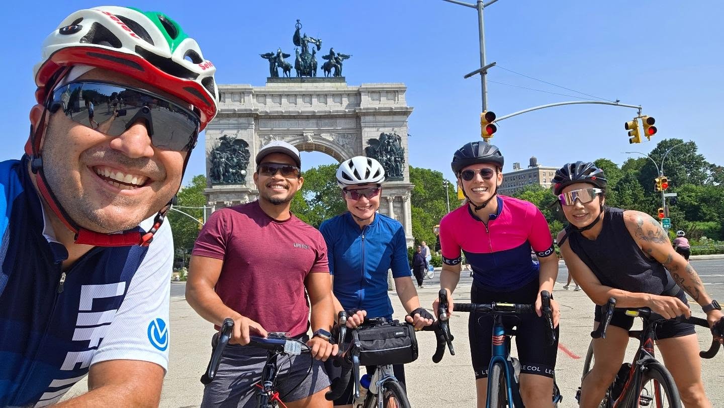 This morning I led our very first @lifetime.life Dumbo Outdoor Cycle ride, and it was an awesome way to kick things off! We rolled a few laps around Prospect Park and took full advantage of this perfect New York morning.

One of the best parts of Life Time Dumbo is the incredible community we've built, and I'm excited to add outdoor group rides to everything we're already doing. Looking forward to many more miles together.